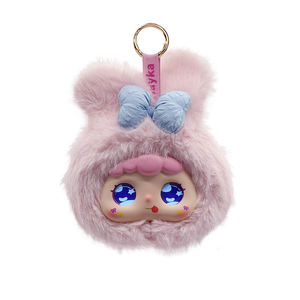 Jouet en peluche intelligent et créatif Rongnuonuo en forme de tête de lapin, pendentif en peluche panda blanc, <span class=keywords><strong>accessoire</strong></span> de jouet IA - Product Image 3