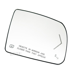 Toyota Tundra Sequoia 2007-2020 Rearview <b>Mirror</b> Glass With LED Blind Spot Assist Adjustable <b>Irregular</b> Shape 12V - Product Image 4
