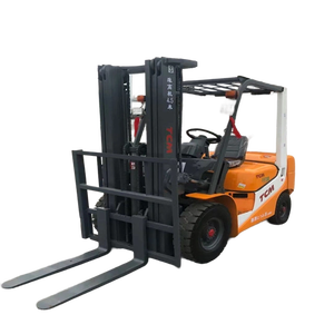 Montacargas Usado Japonés TCM 30 de 3 Toneladas, Camión Elevador de Palés para Almacén y Contenedores, Modelo FD30, Precio de Venta - Product Image 1