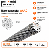 Cable desnudo de aleación de aluminio AAAC de 34.36MM, 506.1MM, 307MM, el más vendido, para uso aéreo, AS 1531, precio de fábrica
