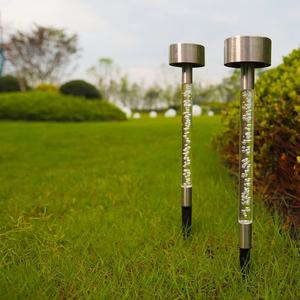 Lámpara Solar LED para Jardín, 1 LED, RGB, Acero Inoxidable, Burbujas de Aire, Decoración para Jardín y Patio Exterior, Venta al Por Mayor de Fábrica - Product Image 4