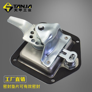 TANJA Stainless Steel Rotary <b>Latch</b> <b>Lock</b> MD30 Rectangular IP65 Waterproof For RV Truck Cabinet Toolbox - Product Image 1