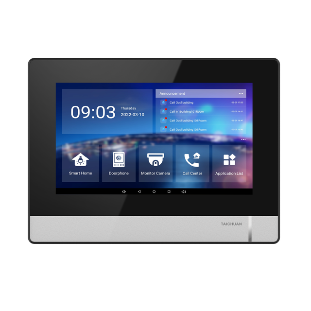 7-inch Smart Home Device with Tuya ZigBee Gateway, Video Doorbell, POE SMART Home Control Panel