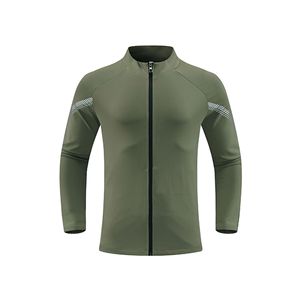 Autumn Men'S Fashion <strong>Reflective</strong> Printing Zipper Jackets Outdoor Cycling and Running Fitness Jacket Sports Quick Dry <strong>Tops</strong> - Product Image 6