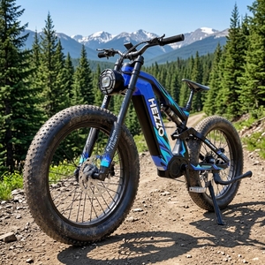 1500W <b>52V</b> Carbon Fiber Frame Mountain <b>Bike</b> with 70-90KM Range for Adults Commuting - Product Image 1