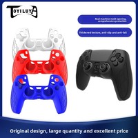 Étui de protection en silicone pour manette de jeu PS5, antidérapant, couverture épaisse, accessoire anti-poussière