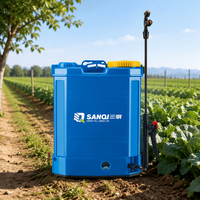 Pulvérisateur Électrique Portable en Plastique Épaissi PP 15-20L, Résistant à la Corrosion, Économiseur de Pesticides et d'Eau, Longue Durée de Vie, ODM OEM