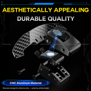 Palancas de cambio magnéticas de fibra de carbono TDD para Audi B9 A1 A3 A5 A8 Q2 Q3 Q4 Q5 Q7 Q8 S1 S2 S3 S4 S5 SQ5 RS3 RS4 RS5 RSQ5 - Product Image 6
