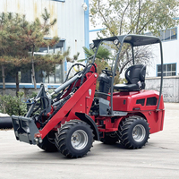Mini-chargeuse sur pneus compacte Taian 25hp DY25 pour usage agricole
