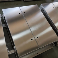 Grande boîte aux lettres extérieure en acier pour immeuble, casier à courrier métallique verrouillable pour logement, produit de fabrication en tôle