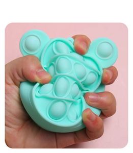 Juguete Educativo de Silicona y Plástico PU con Burbujas Pop Push, Diseño Simple y Colorido, Regalo Personalizado, Brillo Nocturno, Tie Dye - Product Image 5