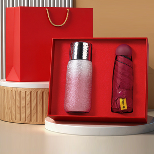Set de Regalo Empresarial de Alta Gama para Clientes con Cuaderno de PU, Termo de Titanio, Accesorios Digitales y Logotipo Personalizado - Product Image 3