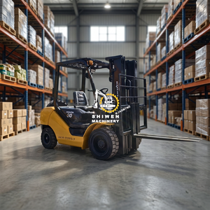 Chariot élévateur Komatsu d'occasion FD30, mini-machine de 3 tonnes pour la construction, marque japonaise Komatsu, moteur 4D94LE, modèles FD25T, FD35T, FD40T à vendre - Product Image 1