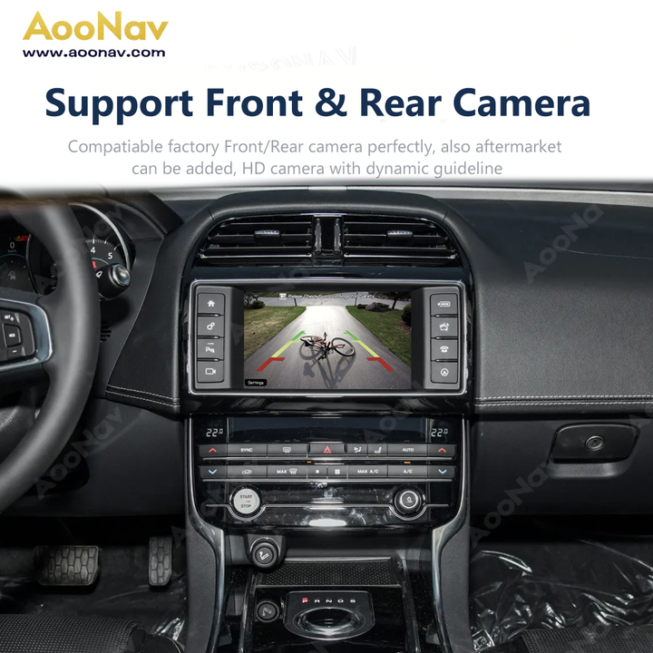 AOONAV Linux Decoder Box Mirror link For Land Rover/Jaguar Haman 8 inch Wireless Apple CarPlay Android Auto Stereo Upgrade