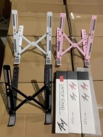Toptan Katlanabilir Plastik Laptop Standı, Teknoloji Şirketi Promosyonu ve Profesyonel Kurumsal Ekip Geliştirme Pazarlaması için Kutulu