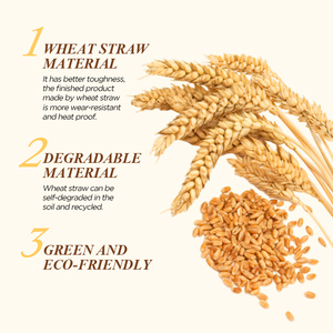 Spazzola per Shampoo Personalizzata con Logo Privato, Ecologica, Naturale, in Paglia di Grano, con Setole in Silicone per Massaggio del Cuoio Capelluto - Product Image 3