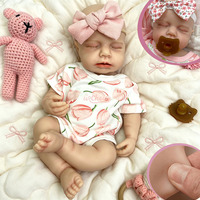 Poupée Reborn en Silicone Souple de 18 Pouces, Réaliste et Anatomiquement Correcte, Cadeau Surprise, Accessoire de Photographie pour Bébé Prématuré
