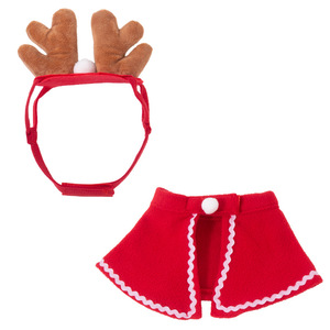 <b>Dog</b> Cat Autumn Cosplay Dress-up Outfit Xmas Cute Santa Christmas Decoration Party Supplies Clothing <b>Sweater</b> - Product Image 6