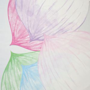 2024 New Arrival 42*60cm 15pcs/pack Peach Shape <b>Wrapping</b> <b>Paper</b> Floral <b>Wrapping</b> <b>Paper</b> for Florist Flower Shop - Product Image 3