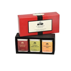 Factory custom luxury tea boxes tea paper gift packaging box with your logo