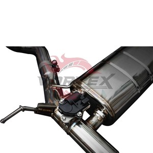 Échappement arrière Vortex en acier inoxydable X-Pipe Valvetronic compatible avec BMW F80 F82 M3 M4 3.0T, années 2014 à 2018, tuyau de tuning - Product Image 5
