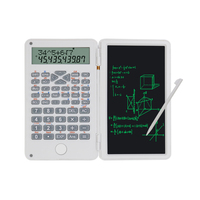 Calculatrice à succès avec tablette d'écriture de 6 pouces, calculatrice scientifique portable, bloc-notes d'écriture