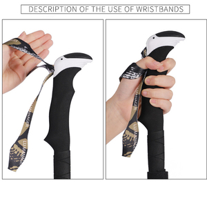 Gậy đi bộ bằng sợi carbon siêu nhẹ Gậy đi bộ gấp có tay cầm bằng EVA Gậy đi bộ đường dài - Product Image 5