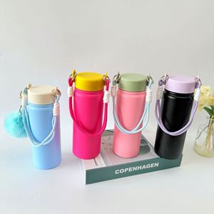 Nouvelle gourde isotherme en acier inoxydable pour l'extérieur, avec couvercle à verrouillage personnalisé, écologique, isolation thermique 12-24 heures, pour le sport - Product Image 1