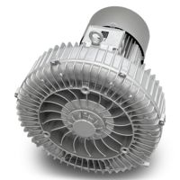 Souffleur annulaire régénératif à canal latéral en aluminium moulé sous pression 10HP 7.5kW 8.6kW 380V pour séchage à l'air comprimé