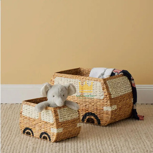 Panier en forme de voiture, panier de rangement mignon pour enfants et bébés, panier à linge écologique pour enfants - Product Image 5