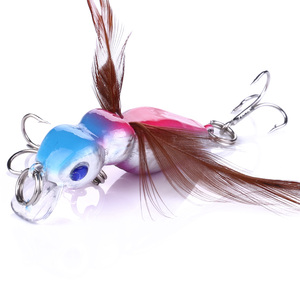 恒佳鱼饵套装批发 45mm Bee Pesca 3.4g <span class=keywords><strong>8</strong></span> 件/套 抛投昆虫摇柄鱼饵 Bass Isca - Product Image 3