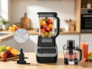 Mixeur robuste 1500W avec technologie de broyage total, pour smoothies et glace pilée professionnels - Product Image 2