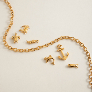 J & D impermeabile 18K placcato oro in acciaio inox classico <span class=keywords><strong>cielo</strong></span> stellato croce ciondoli catena <span class=keywords><strong>collana</strong></span> - Product Image 4