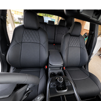 Housses de siège sur mesure en similicuir de qualité supérieure pour Toyota BZ4X 2022 2023 2024 2025 2026 – Ensemble complet entièrement couvrant