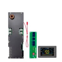 Placa de Protección Inteligente JK-BD6A24S20P para Baterías de Litio de 8S-24S 48V, Carga/Descarga de 200A, Balance de 0.6A, Monitoreo por APP, Energía