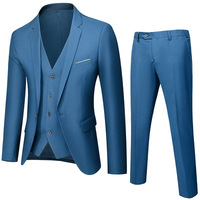 Usine Chinoise Nouveau Design Costume 3 Pièces Homme Slim Formel d'Affaires