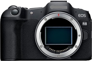 Appareil photo numérique hybride EOS R8 avec objectif RF 24-50mm F/4.5-6.3 STM, capteur CMOS, compatibilité carte SD, vidéo stabilisée 8K - Product Image 3