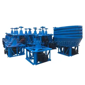 Thiết kế mới nóng bán tự động quặng vàng mài ướt Pan Mill phù sa thiết bị khai thác mỏ beneficiation với CE CCC ISO