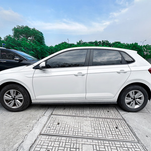 Volkswagen Polo MK6 Side Skirts Piano Black Carbon Fiber Texture ABS Body Kit 2018+ Car Modification - Product Image 2