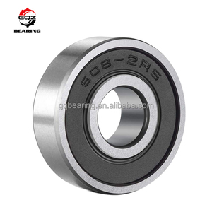 608-2RS 608RS 608 2RS RS 2RZ C2 Chrome Steel Size 8x22x7 mm Single Row Deep Ball <b>Bearing</b> - Product Image 2