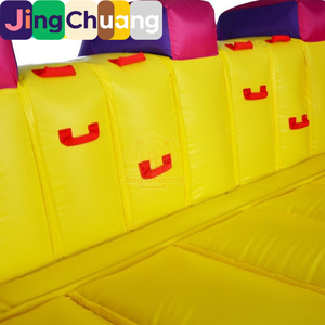 JingChuang Modelo 6062 Trampolín Inflable de Tela Oxford de Doble Fila, Castillo Hinchable con Tobogán, Juegos Inflables para Exteriores, Superventas - Product Image 3