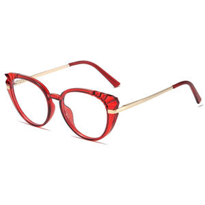 Gafas de Protección Contra la Luz Azul para Mujer, con Montura Flexible y Curvada de TR90, Estilo Ojo de Gato, Novedad - Product Image 4