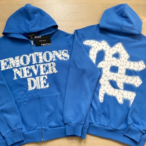 Sudaderas con Capucha Bordadas de Invierno 2026 de Alta Calidad, Ropa de Hombre de Marca de Lujo, Sudaderas al por Mayor ODM - Product Image 2