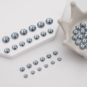 Perles de strass en résine époxy saphir indien de 5 mm, forme diamant, trou central, à coudre, accessoires de bijouterie DIY pour vêtements - Product Image 3