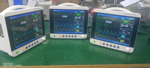 Tùy chỉnh di động đa Thông số ECG bệnh nhân màn hình điện nguồn tái sử dụng dấu hiệu quan trọng giám sát kiểm tra điều trị con chó - Product Image 4
