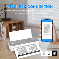 Printer Foto & Dokumen Thermal Portabel Mini 8-Inci OEM Grosir 203dpi USB+ untuk IOS Android Stok Tersedia
