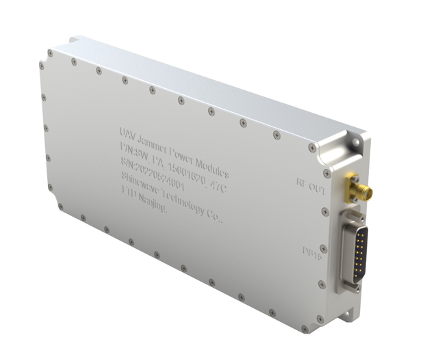 UAV Module 5700-5800MHz 47C +30dBm RF Power Amplifier PA Module Wide Band Low Noise for Radar Systems Sweep Signal Source