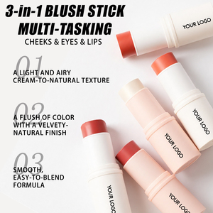 Offre Spéciale : Palette de Fard à Joues Étanche Maquillage Rose, Poudre et Crème, avec Surligneur. Personnalisez Votre Propre Logo, Marque Privée, Bâton de Fard à Joues - Product Image 5