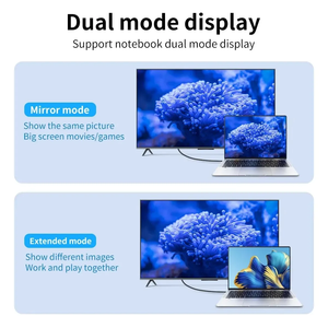 Adaptateur Type C vers Hdtv Câble Type C <span class=keywords><strong>4K</strong></span> 60Hz Câble convertisseur HDTV 2m pour convertisseur téléphone TV <span class=keywords><strong>Samsung</strong></span> MacBook - Product Image 3