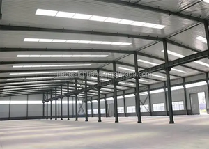 Ow Costo-estructura de acero prefabricada, estructura de taller de almacenamiento de metal, taller de acero industrial/almacén prefabricado - Product Image 2